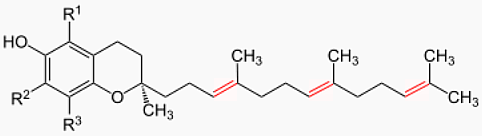 Tocotrienol-Molekül
